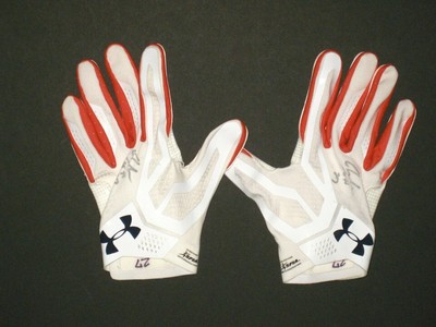 under armour auburn football gloves